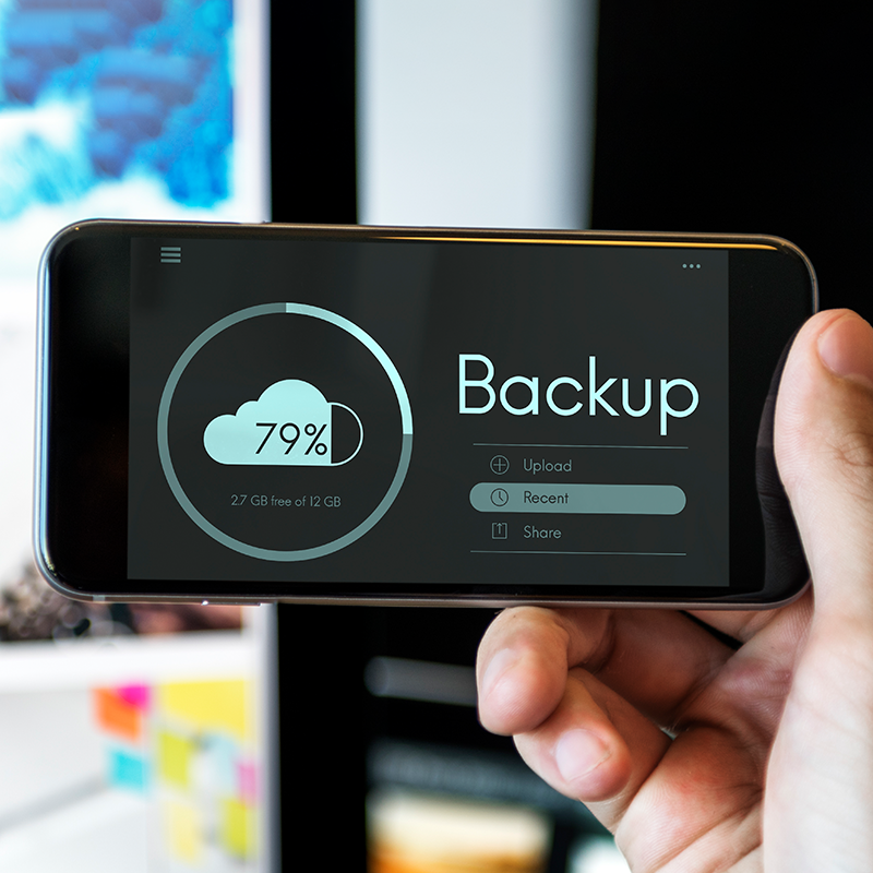 Gegevens en back-up
